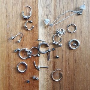 Lot of Cartlidge Earrings & Cuffs